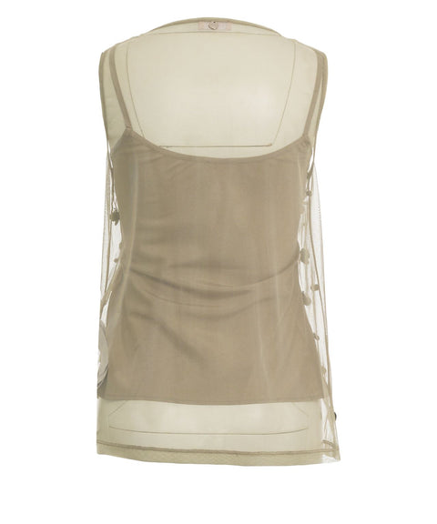 Tülltop mit Pailletten