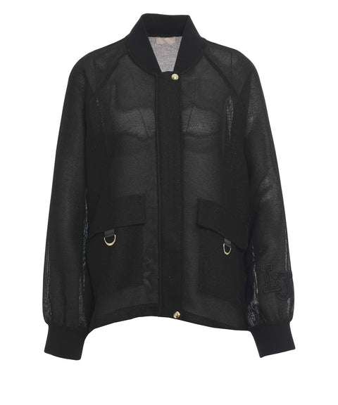 Bomberjacke aus Mesh