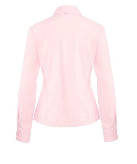 Blusa con applicazione strass