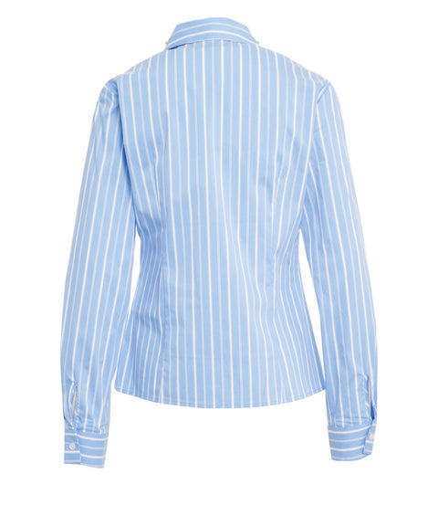 Blusa con applicazione strass