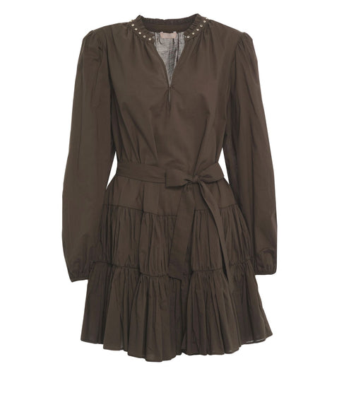 Abito mini in cotone