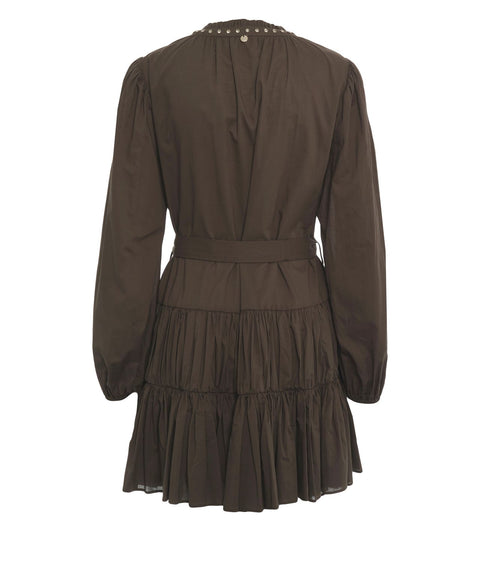 Abito mini in cotone