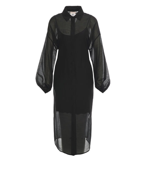 Abito chemisier in mussola