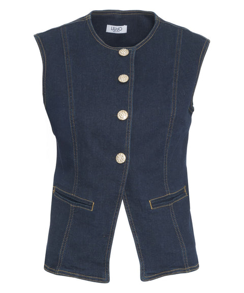 Denim Weste