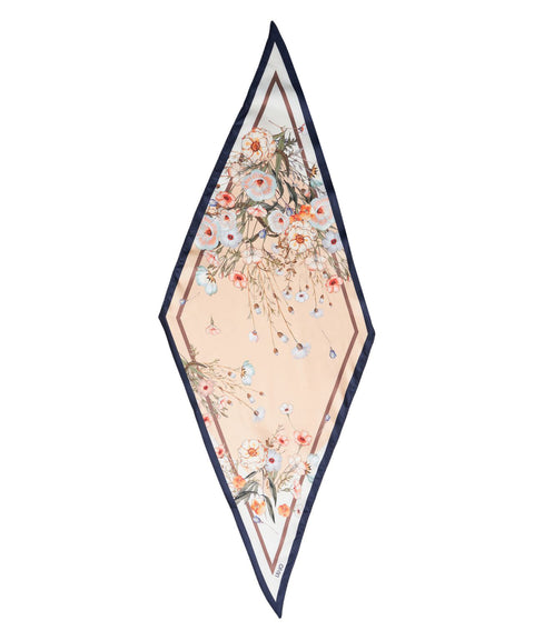 Foulard mit floralem Druck