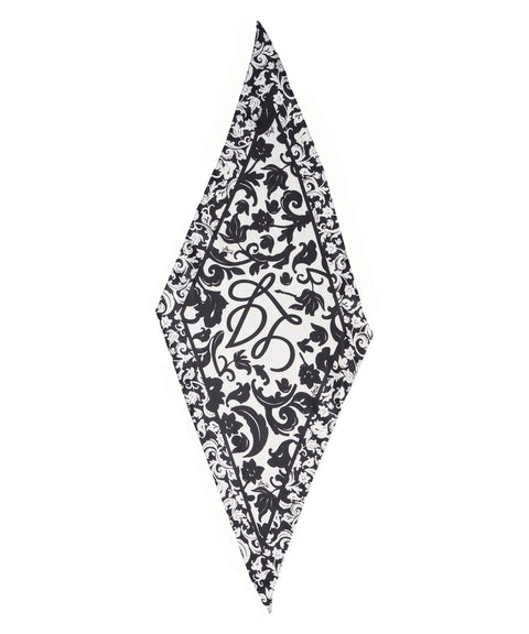 Foulard mit floralem Druck