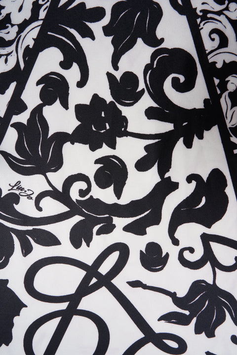 Foulard mit floralem Druck