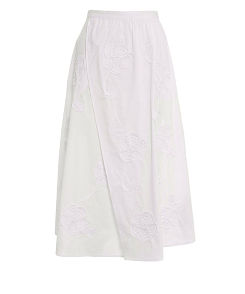 Gonna maxi in popeline