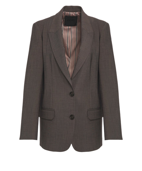 Blazer monopetto oversize