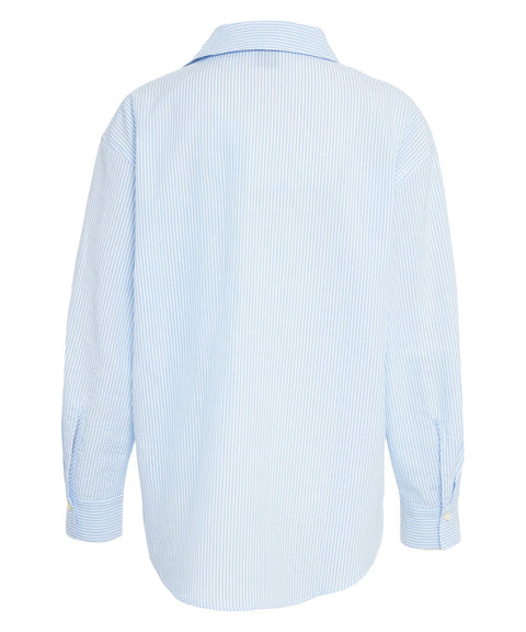 Blusa con foulard 'Cannes'