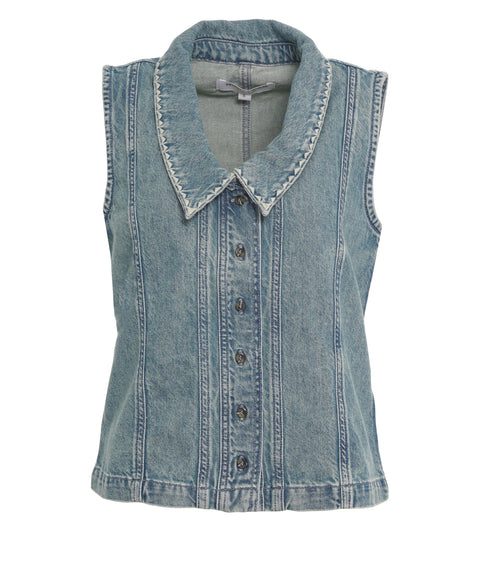 Denim vest 'Tara'