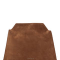 Suede shoulder bag
