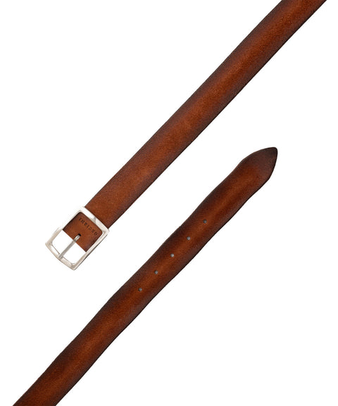 Cintura in pelle scamosciata