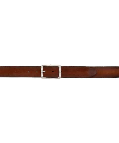 Cintura in pelle scamosciata