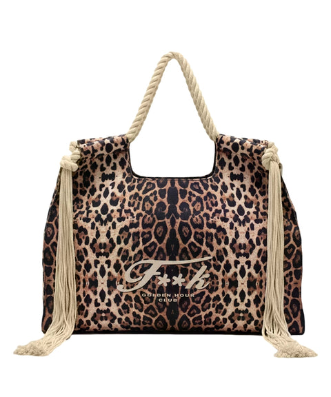 Shopper mit Animal Print