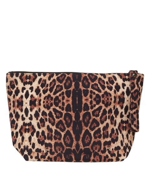 Pochette mit Animal Print