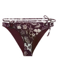 Bikinislip mit Blumenmuster 'Coral'