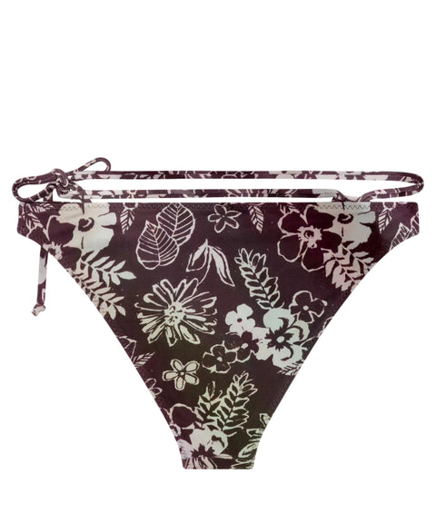 Bikinislip mit Blumenmuster 'Coral'