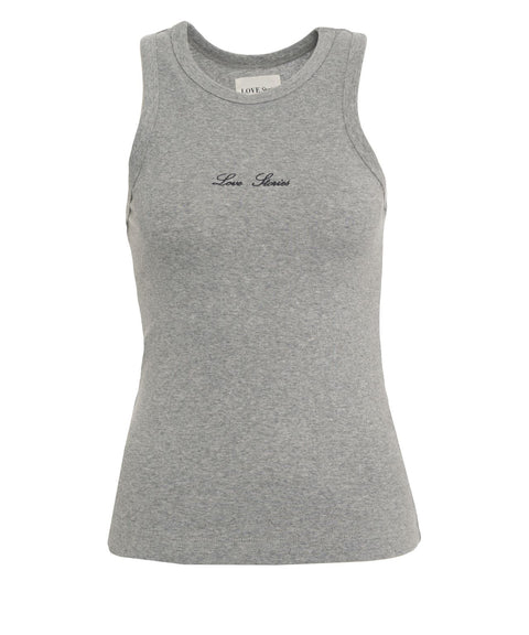 Top mit Logostickerei 'Bella'