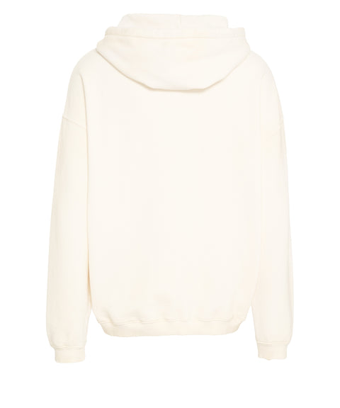 Felpa con cappuccio e logo