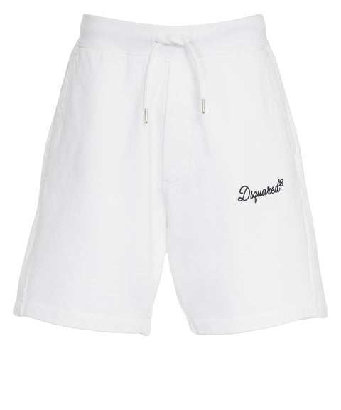 Bermuda con ricamo logo