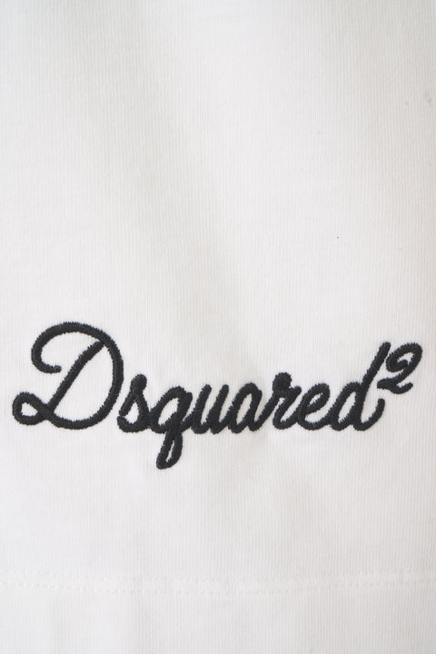 T-Shirt mit Logostickerei