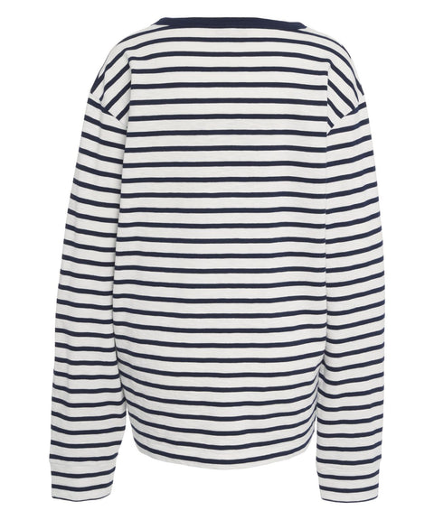 Gestreiftes Langarmshirt