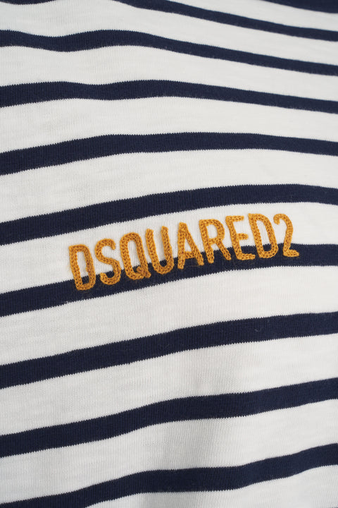 Gestreiftes Langarmshirt