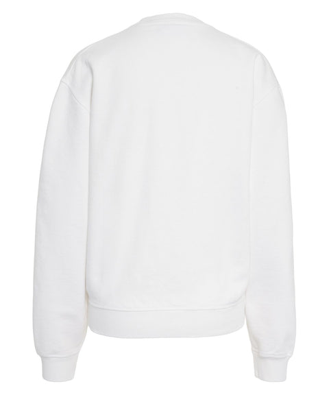 Felpa con ricamo logo