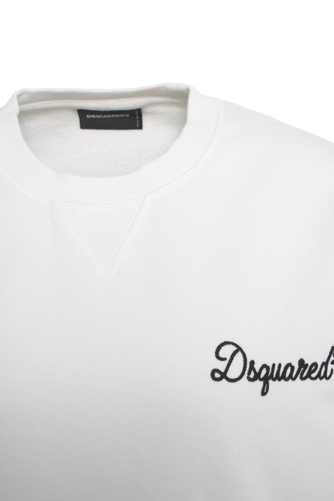 Felpa con ricamo logo