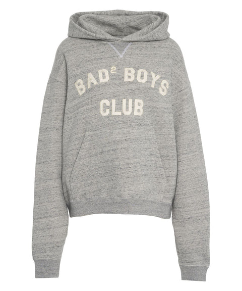 Felpa con cappuccio e stampa