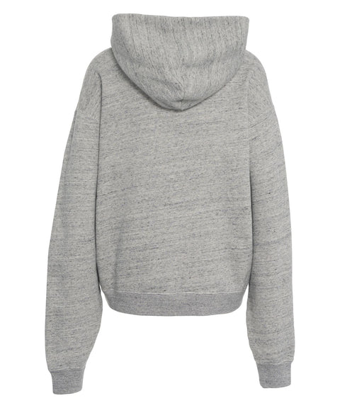 Felpa con cappuccio e stampa