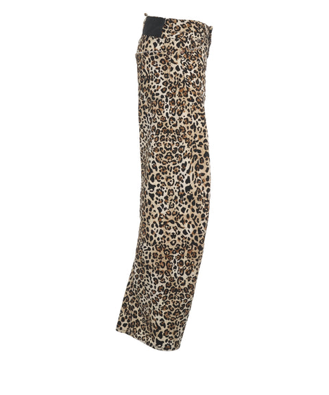 Jeans with animal print 'Loose Twst'