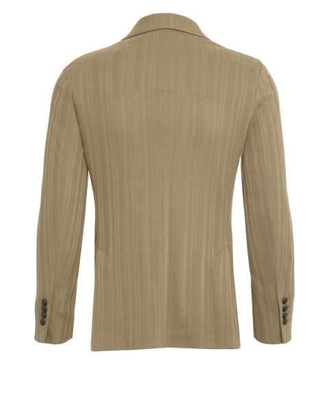 Doppelreiher Blazer aus Baumwolle