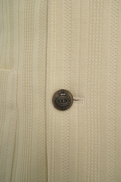 Doppelreiher Blazer aus Baumwolle