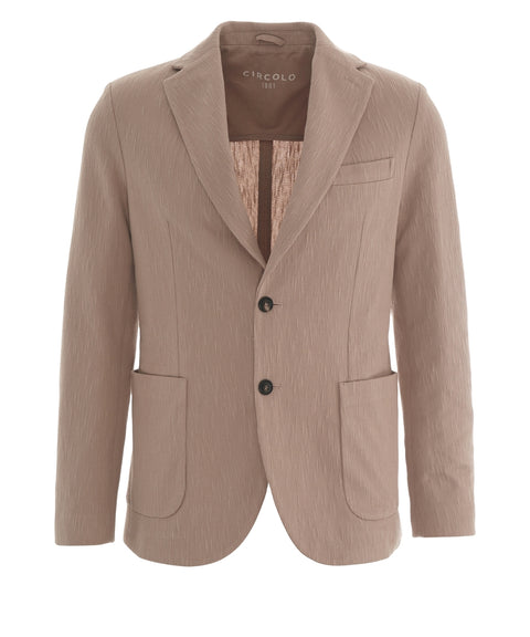 Blazer aus Baumwolle