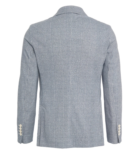 Blazer doppiopetto glencheck
