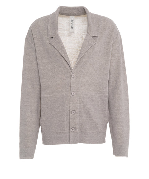 Cotton blend blazer