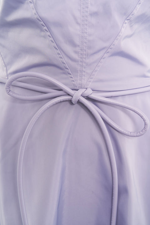 Midikleid mit Schleifendetails