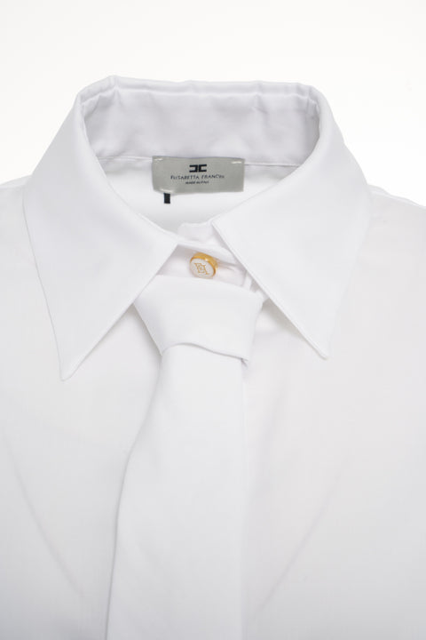 Camicia con dettaglio cravatta
