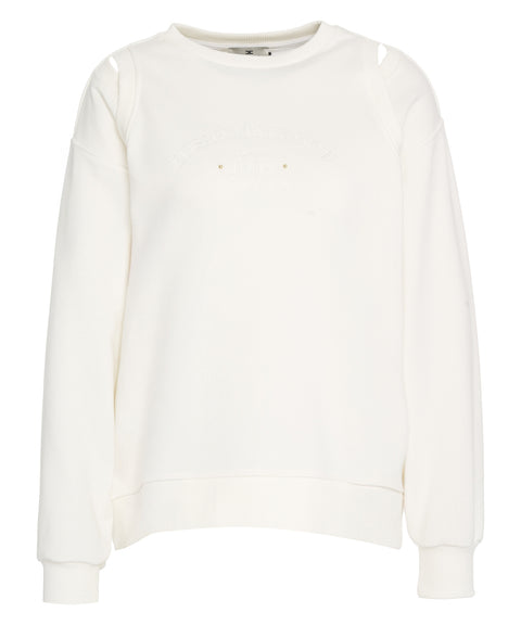 Pullover mit Logodetail