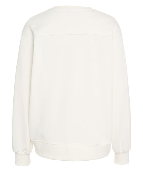 Pullover mit Logodetail