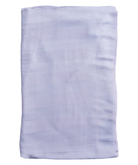 Foulard con scritta logo