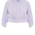 Blusa con dettaglio logo
