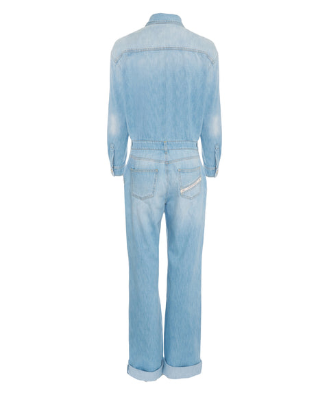 Jumpsuit aus Denim