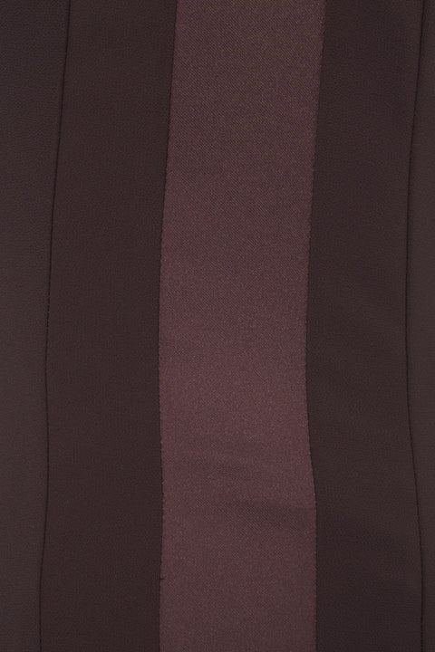 Abito midi con dettaglio logo