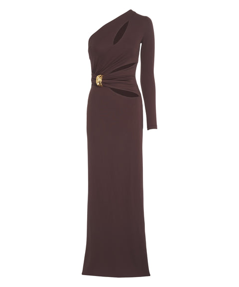 Abito maxi monospalla