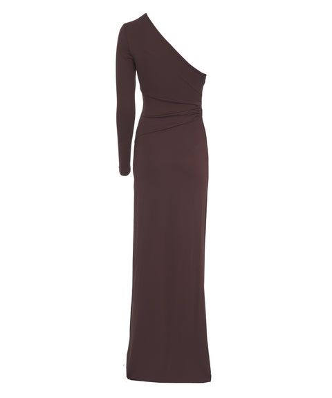 Abito maxi monospalla