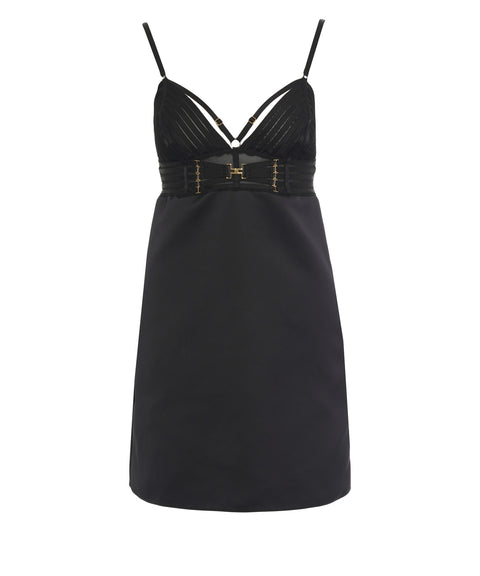 Abito mini in duchesse