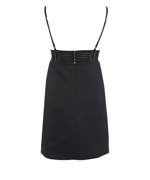 Abito mini in duchesse